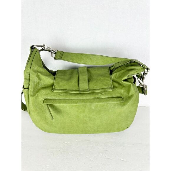 Kelly Moore B-Hobo Camera Bag Purse Green Photographer Crossbody Convertible - Picture 2 of 11